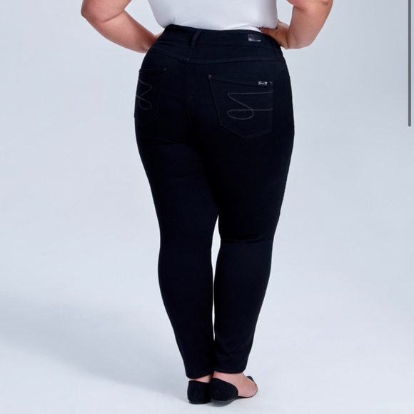 High rise skinny 7 jeans size 14 - Picture 2 of 8